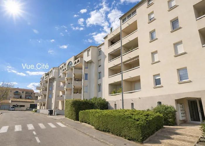 Vue Cite Apartment Carcassonne
